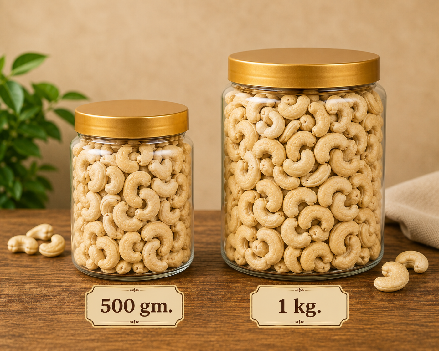 প্রিমিয়াম কাজুবাদাম (Premium Cashews)